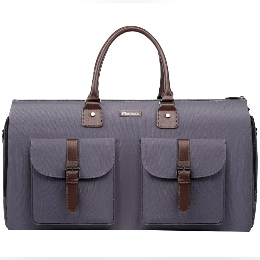 Modoker Canvas Garment Men's Travel Duffle Bag with Shoulder Strap NWT Carry-On